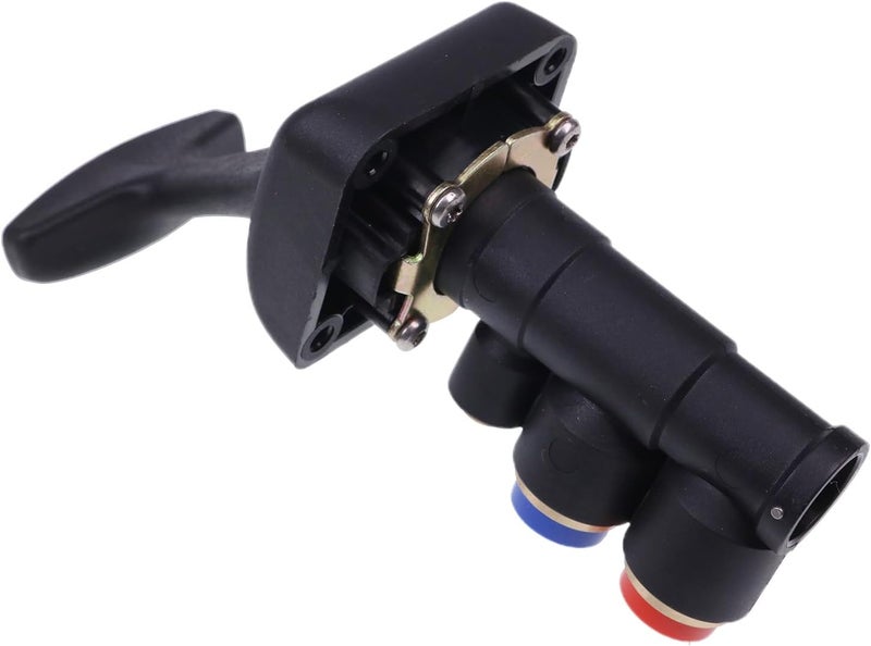 Lesurey Trailer Brake Control Valve 26503-1 GTD-26503-1 Compatible with Freightliner Gt Development Ports 2 Of 3/8" Push-In 1 Of 1/4" Push-In 3 Way Configuration - Image 4